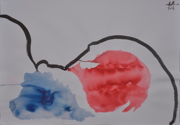 Ana Adam, The line above the spaces, 2019