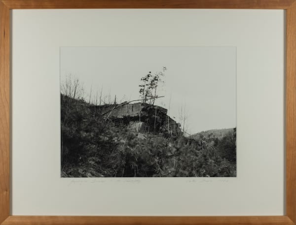 Peter Jacobi, Blown up bunker in the southern Palatinate I, 1982-1983
