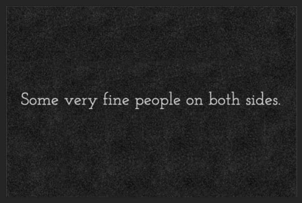 Sophie Kovel, Welcome (Some very fine people on both sides), 2018-2021