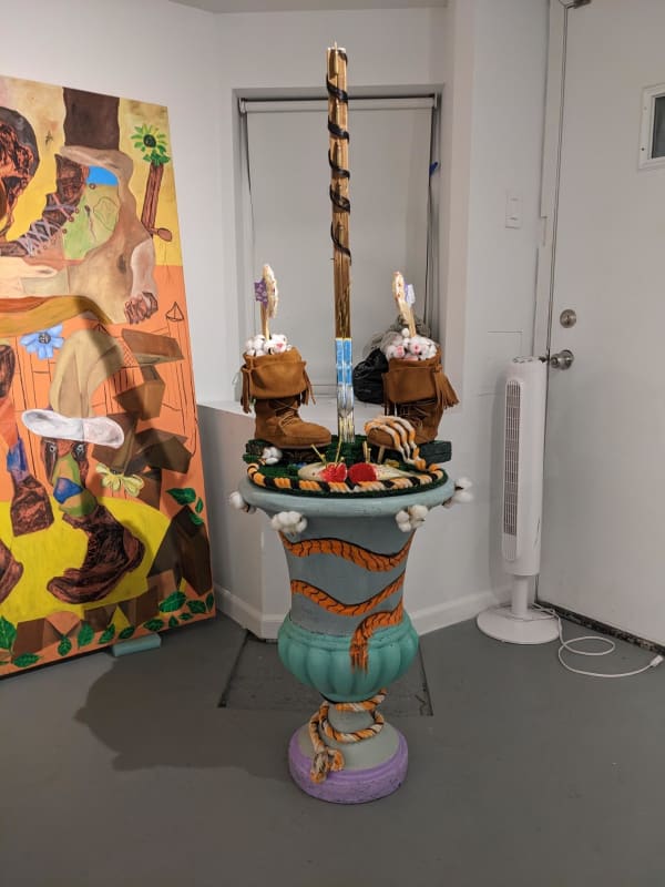 JJ Pinckney, “ESKE OU TE WE KOKERAN AN?” (HAVE YOU SEEN THE CONQUER, 2022