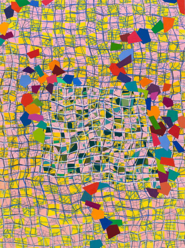 Lisa Corinne Davis, Reticulated Tale, 2022