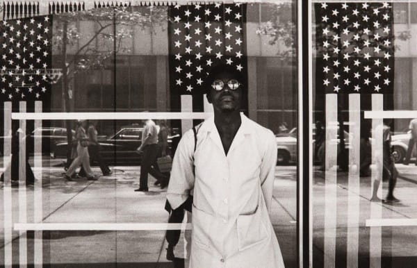 Ming Smith, America Seen Through Stars and Stripes, New York City, NY, 1976