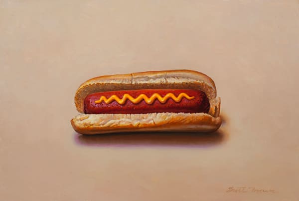 Scott Fraser, Hot Dog with Mustard, 2018