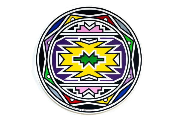 Dr. Esther Mahlangu, Ndebele Abstract, 2024