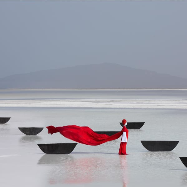 Aïda Muluneh, Who Knows Tomorrow, (Mirror of the Soul Series), 2019