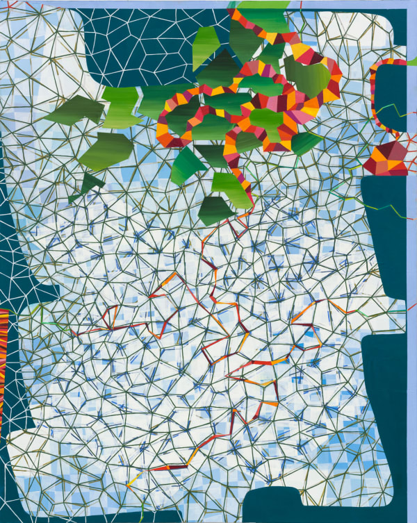 Lisa Corinne Davis, Illusive Axiom, 2022