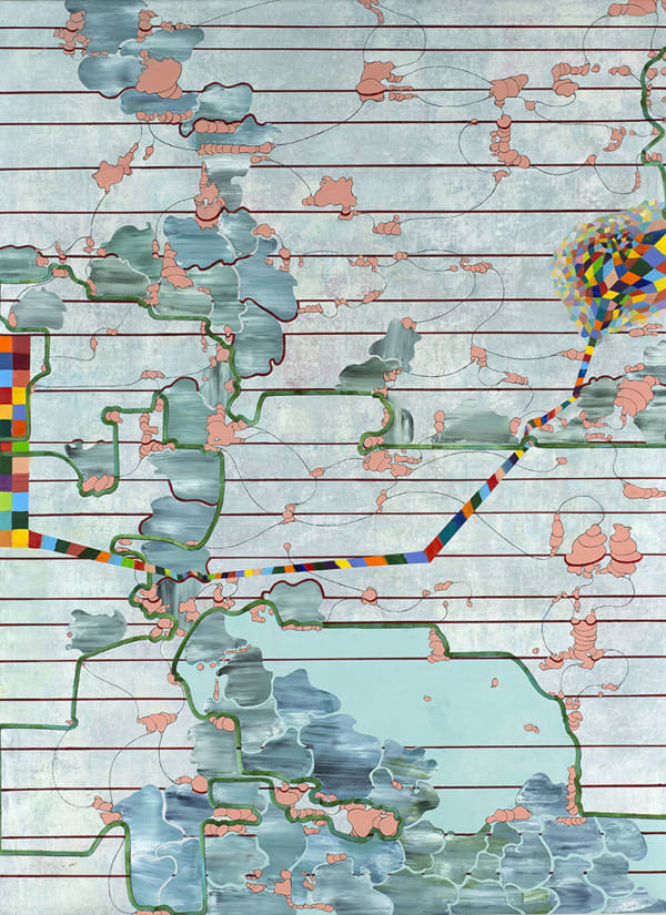 Lisa Corinne Davis, Psychotropic Turf, 2015