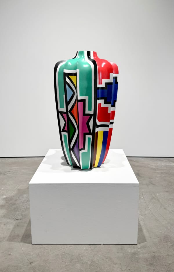 Dr. Esther Mahlangu, Ndebele Abstract, 2025