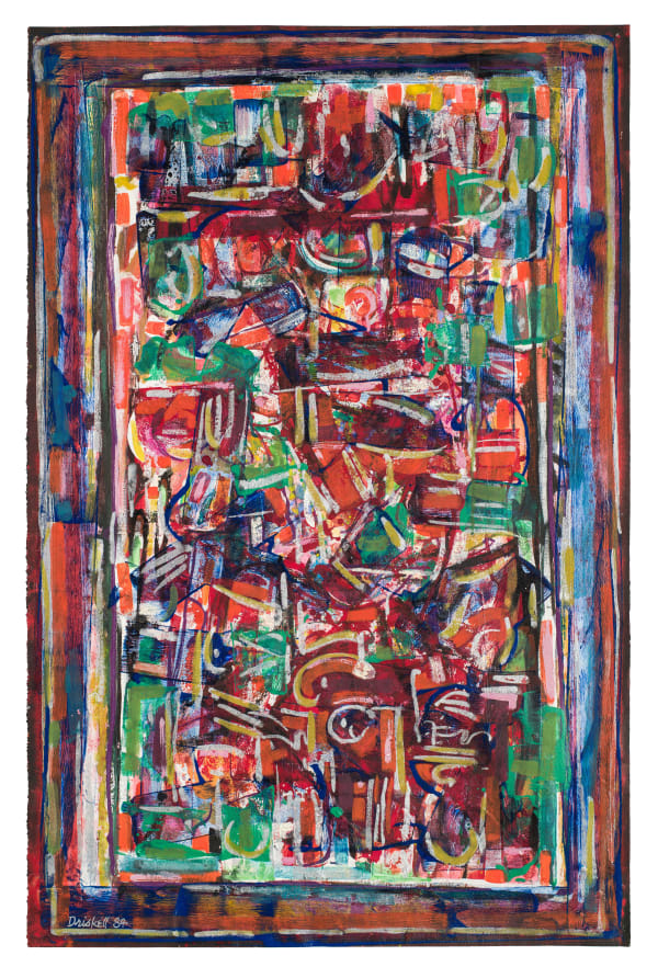 Dr. David C. Driskell, Brazilian Window, 1989