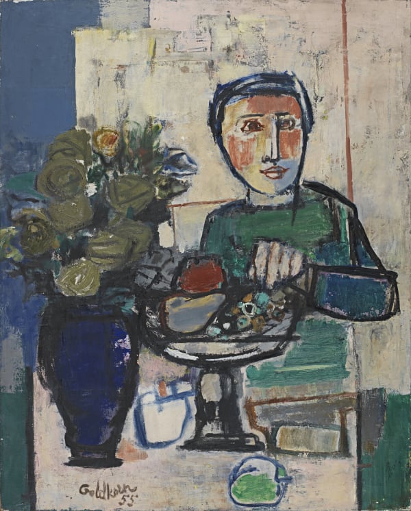 Georges Goldkorn, Enfant a table, 1955