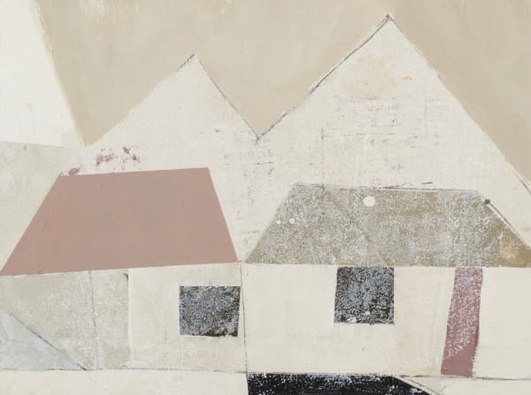Daisy Cook, Houses in Pink I, 2022