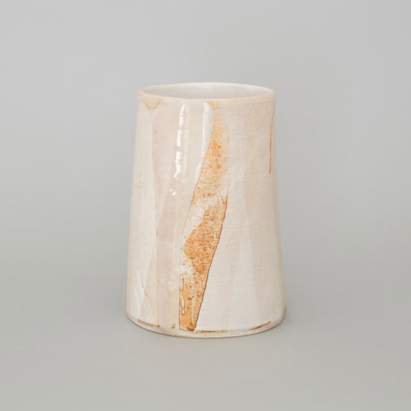 Pale abstract vessel