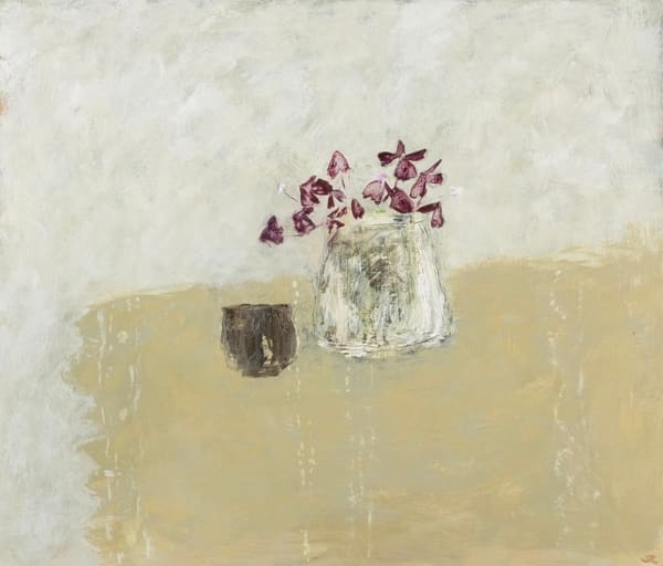 Stephanie Richards, Oxalis in Celadon, 2023
