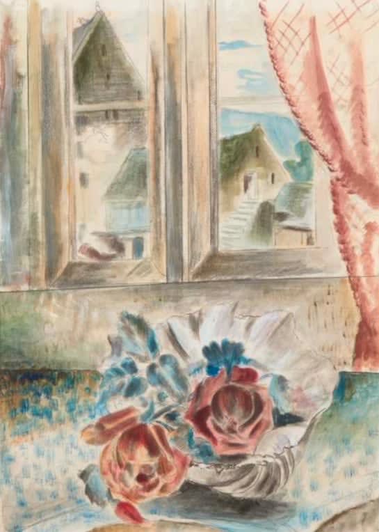 Paul Nash, A Gloucester Window, 1927