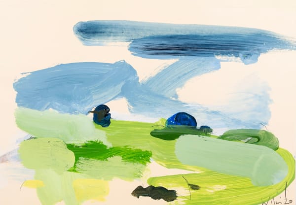 Charles Wilson, Untitled (Soft Green), 2020