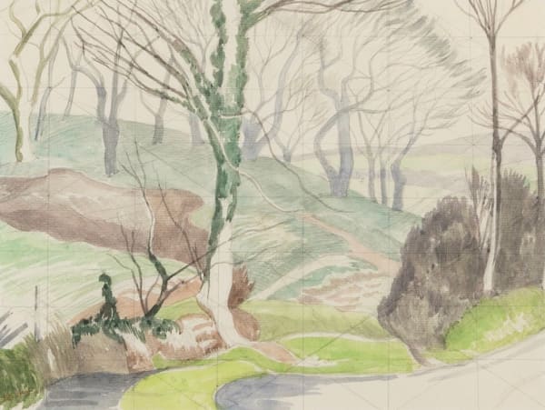 John Nash, Woodland Landscape, Suffolk