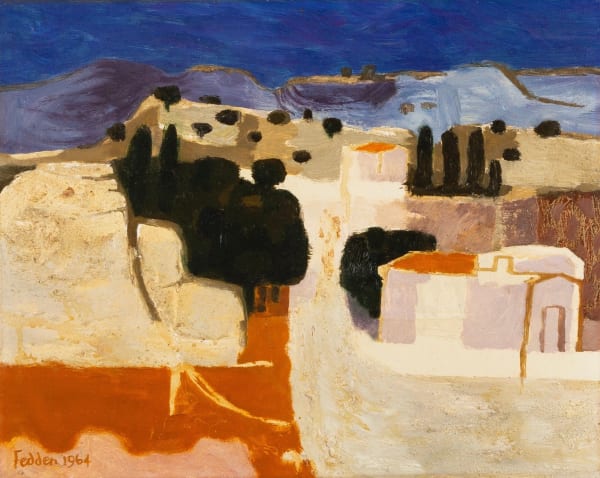 Mary Fedden, Sunset, Gozo, 1964
