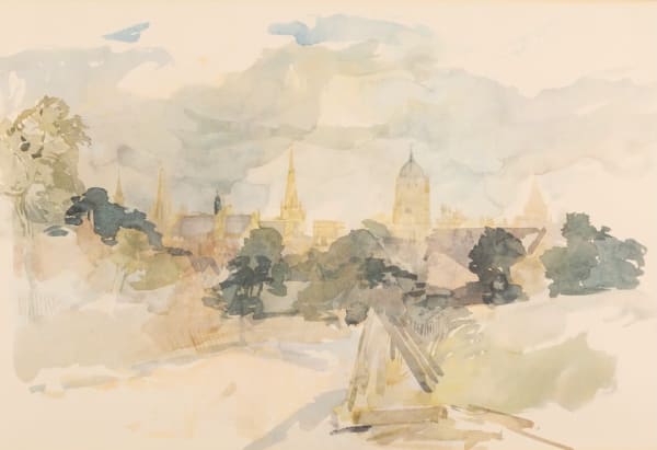 Oxford Skyline with Tom Tower, Christ Church