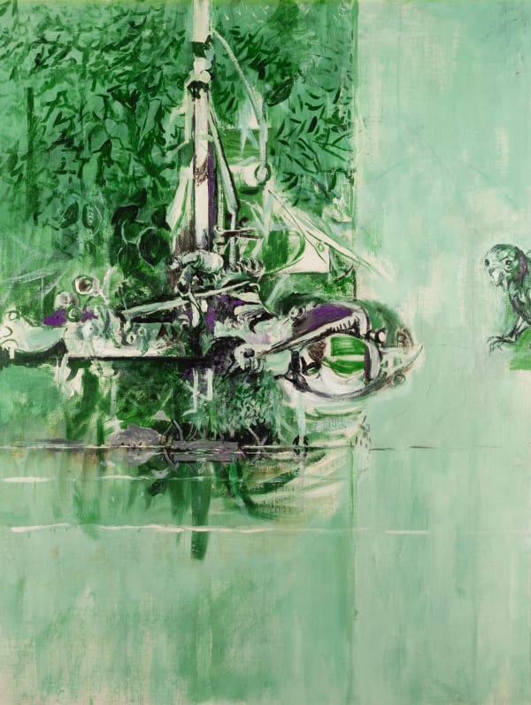 Graham Sutherland, Hanging Form Over Water, 1955