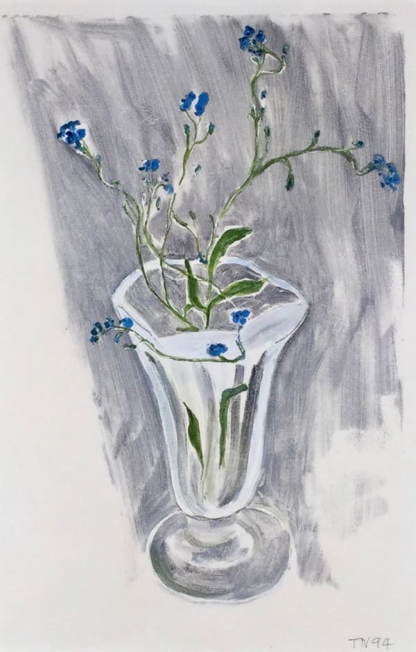 Tessa Newcomb, Untitled (Flowers in a Glass), 1996