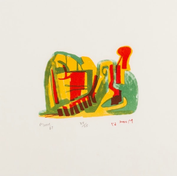 Henry Moore, Reclining Figure, 1967