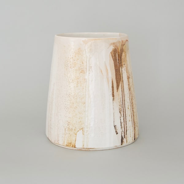 Pale abstract vessel