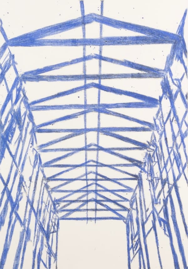 Tony Bevan, Blue Interior 2, 2006