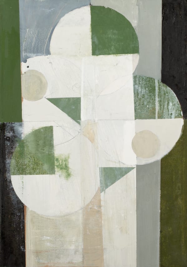 Daisy Cook, Tree with Greens II, 2021