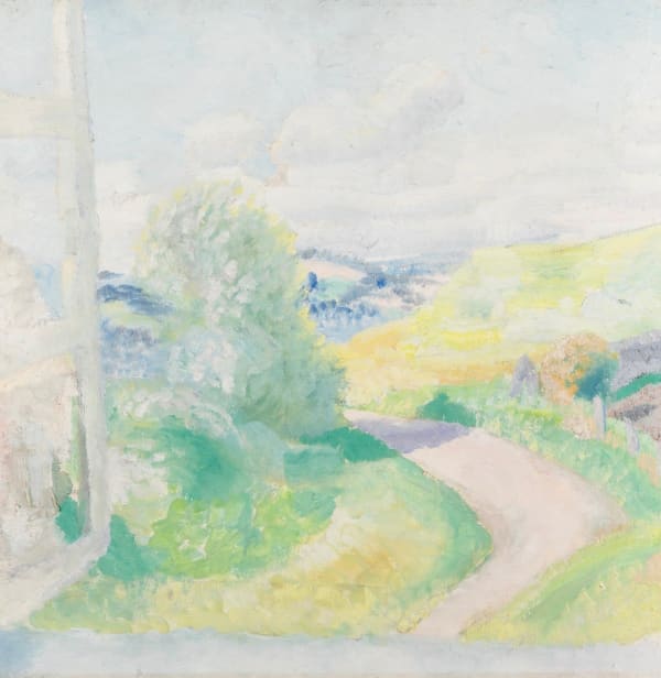 Landscape Through a Window