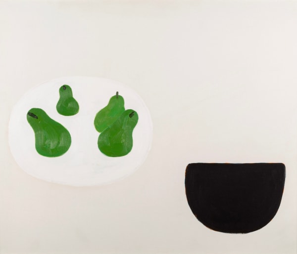 William Scott, Still life (Four Pears), 1976