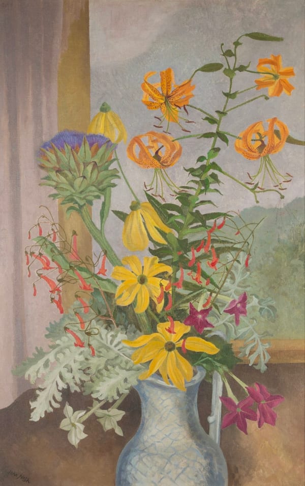John Nash, Summer Flowers, 1930-1935, circa