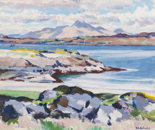 Francis Campbell Boileau Cadell, Ben Cruachan across the Sound of Mull