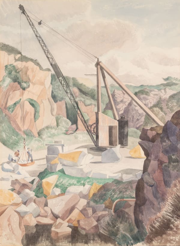 John Nash - De Lank Quarry, Cornwall, 1950s, circa