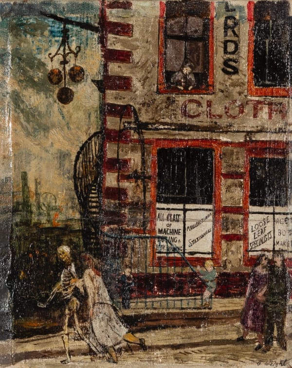 Carel Weight - Death and the Maiden, 1947, circa