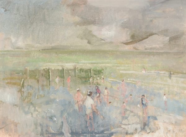 Playing on the Beach