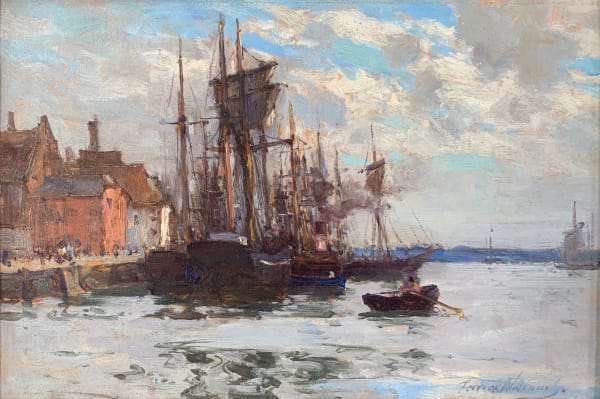 Terrick Williams, A Bright Morning, Poole Harbour, 1896