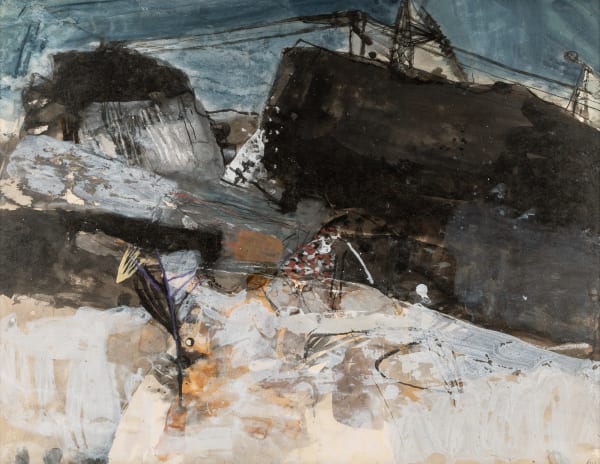 Barbara Rae - Above Capileira, 1989