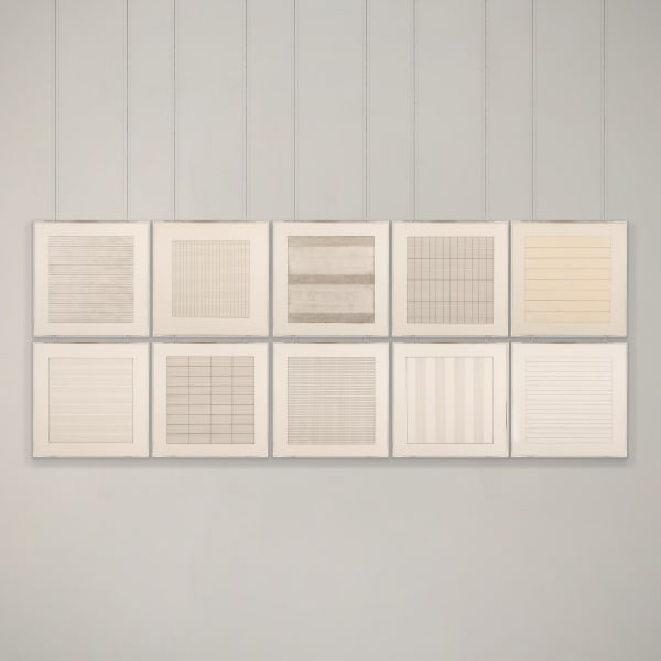 Agnes Martin - Paintings and Drawings 1974-1990 (Stedelijk), 1991