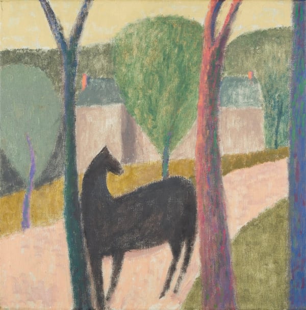 Nicholas Turner, Lane with Horse, 2022-23