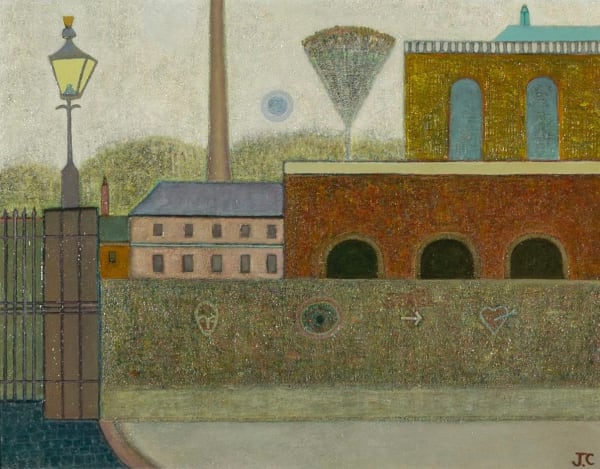 John Christopherson, Buildings and Lamp, 1977