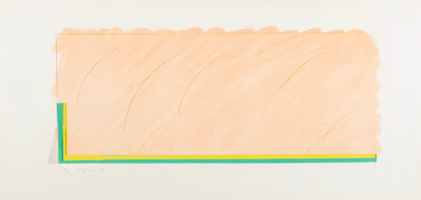 Horizon V (Peach, Yellow & Green)