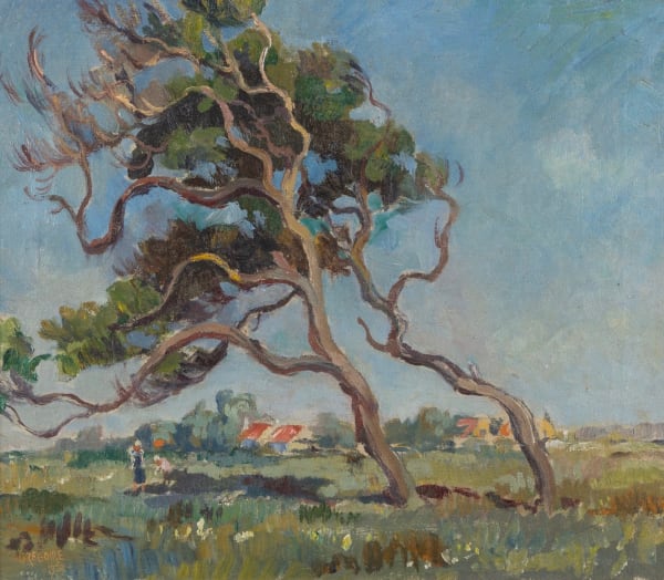 Gregoire Boonzaier, Landscape with a Tree, 1939
