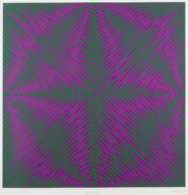 Diacross (Green and Magenta)