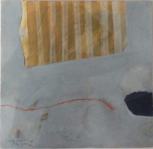 Philip Jones, Draped Yellow Stripes, 2005