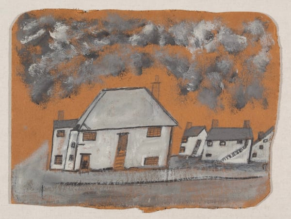 Alfred Wallis - The White House (The Old House / Norway Cottage), 1925-1935 circa