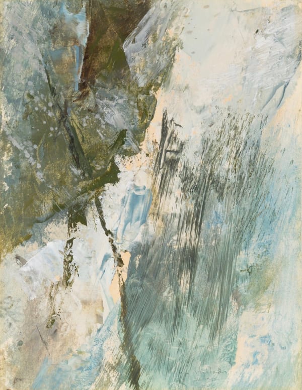 John Hubbard, Study No.2 for Waterfall, 1965
