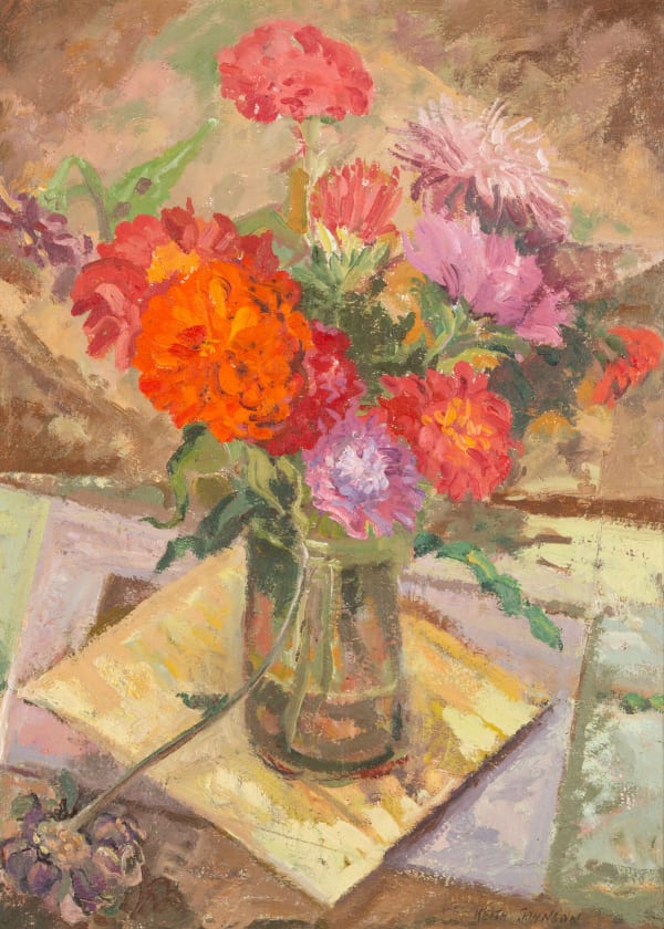 Still life with Dahlias