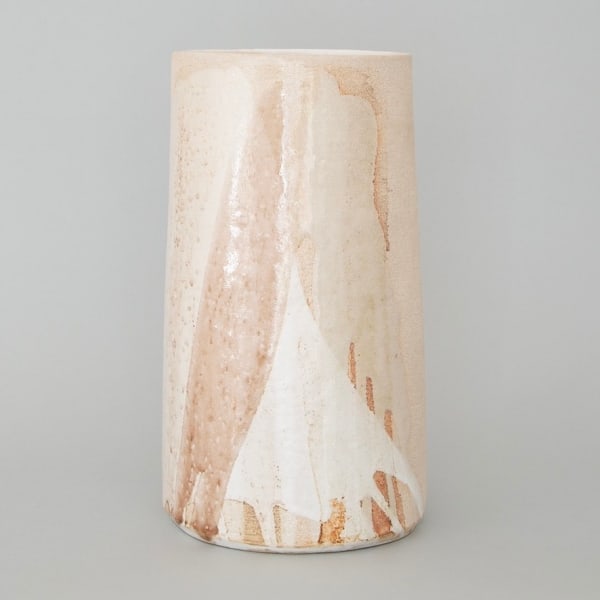 Pale abstract vessel