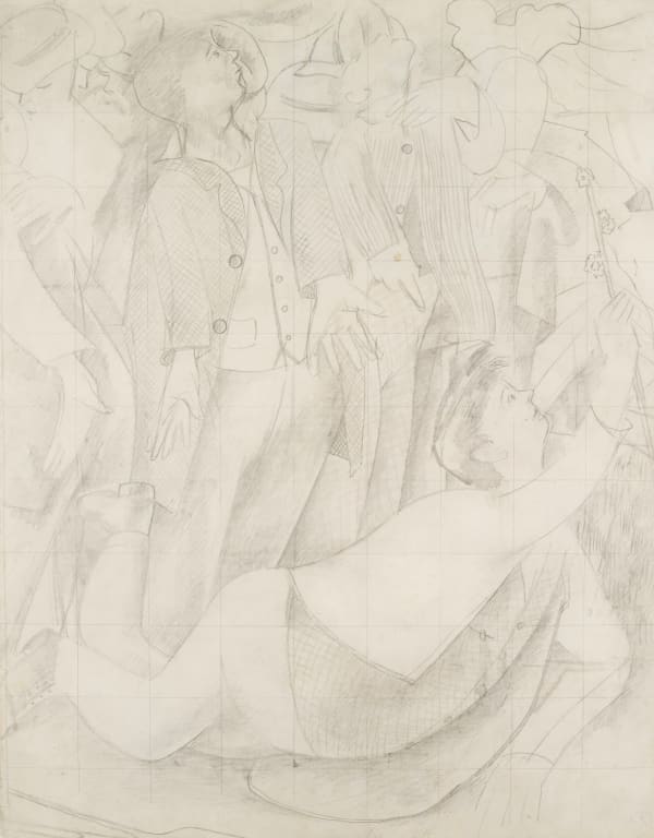 Stanley Spencer - Late Youth, 1933, circa