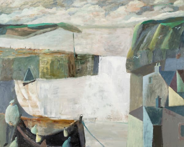 Nicholas Turner, Harbour with Bouys, 2022
